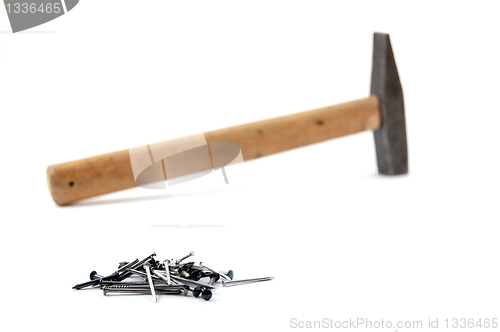 Image of hammer and nails