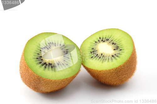 Image of kiwi fruit isolated on white background