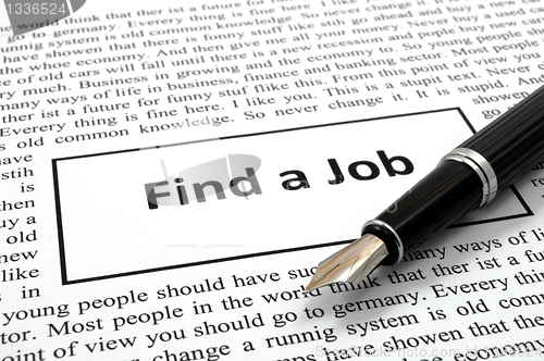 Image of find a job