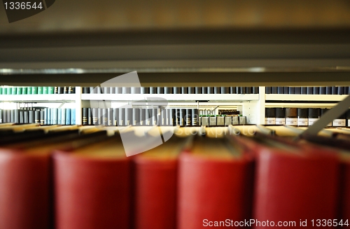 Image of look through books