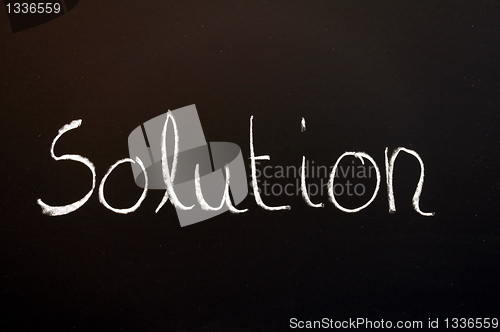 Image of solution and problem