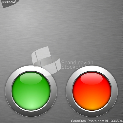Image of yes and no button