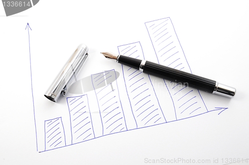 Image of financial graph
