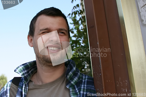 Image of a young man smiling