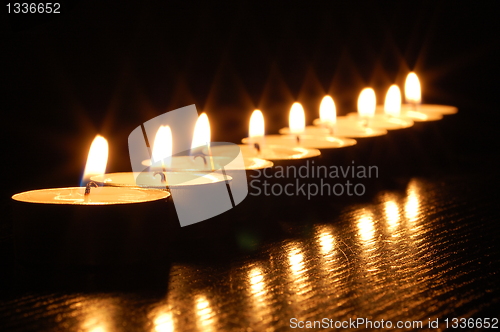 Image of romantic candles