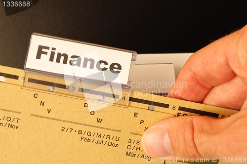 Image of finance