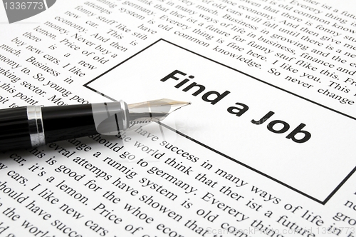 Image of find a job