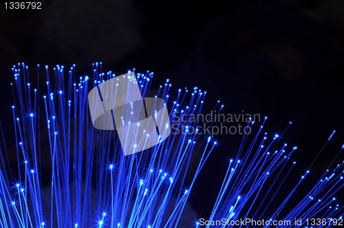 Image of fiber optics