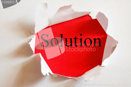 Image of business solution