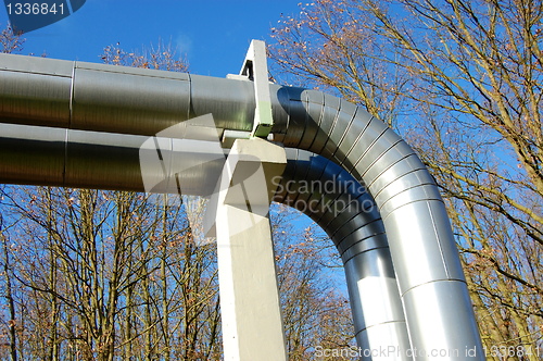 Image of industrial oil pipeline