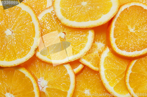 Image of orange fruit background