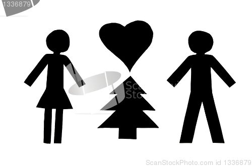 Image of xmas couple