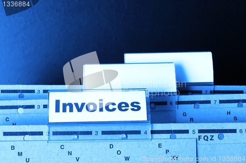 Image of invoice