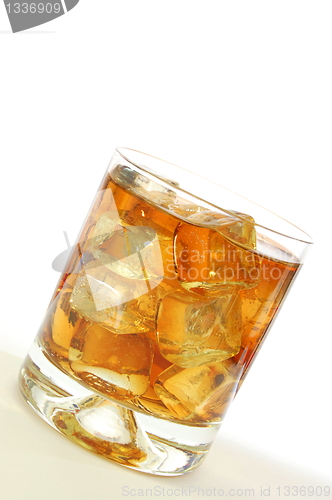 Image of whisky on the rocks