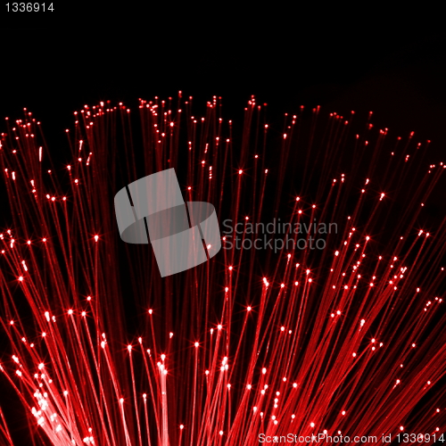 Image of fiber optics