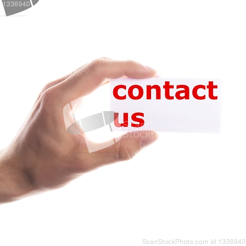 Image of contact us