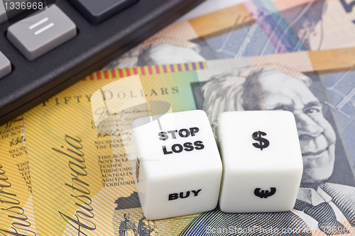 Image of Stop loss Australian Dollar