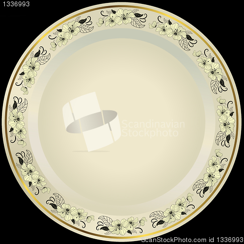 Image of White plate 