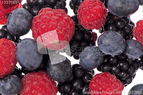Image of Mixed red fruits