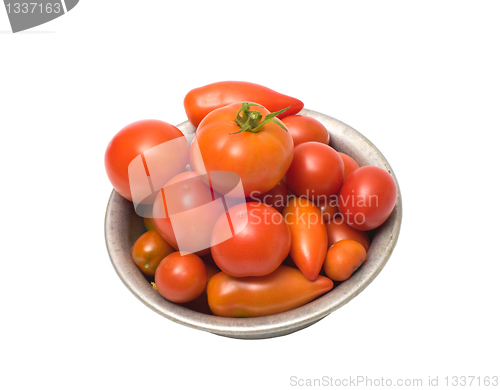 Image of Red tomatoes.