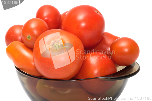 Image of Red tomatoes.