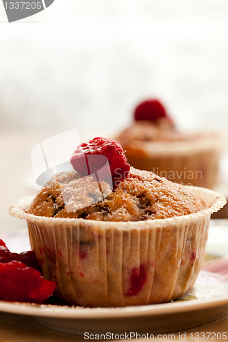 Image of Raspberry muffins