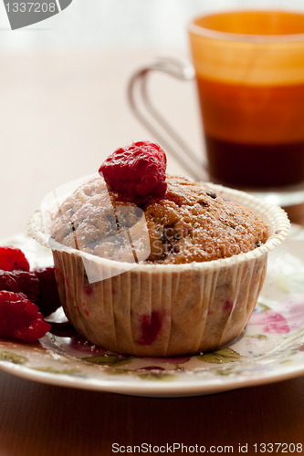 Image of Raspberry muffin