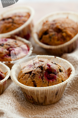 Image of Raspberry muffins