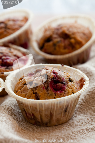 Image of Raspberry muffins