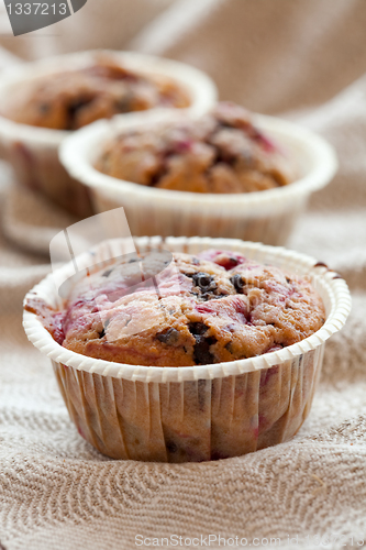 Image of Raspberry muffins