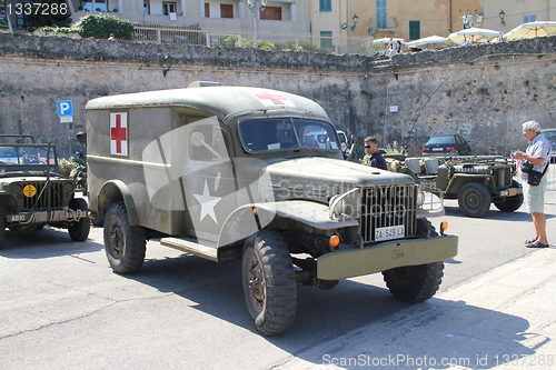 Image of Old ambulance