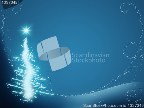 Image of Merry christmas greeting card. Christmas concept 