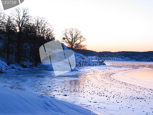 Image of Winter at the beach