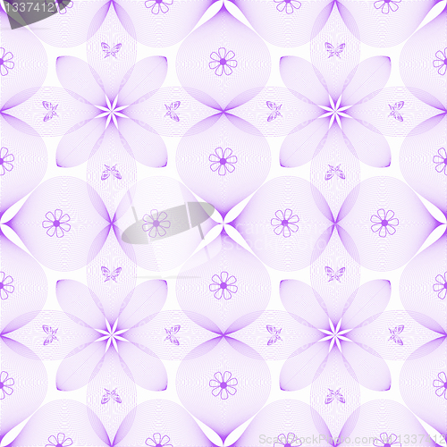 Image of Seamless floral pattern