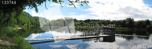 Image of Summer by the river