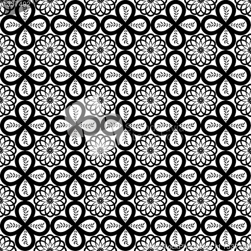 Image of Seamless floral pattern