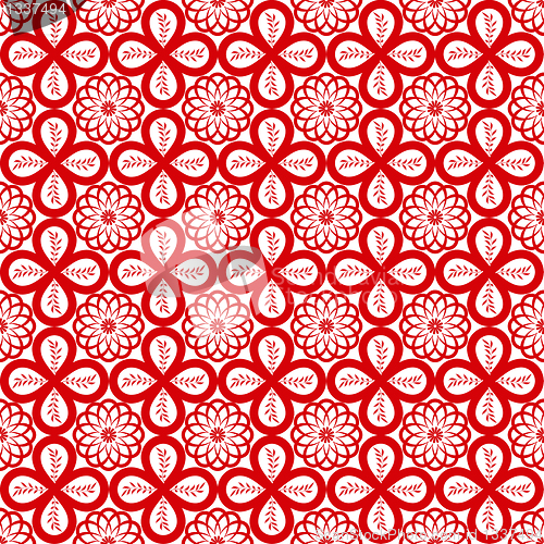Image of Seamless floral pattern