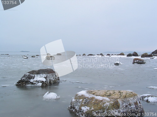 Image of Frosen beach