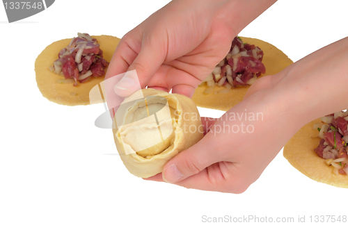 Image of Ready for cooking dumplings