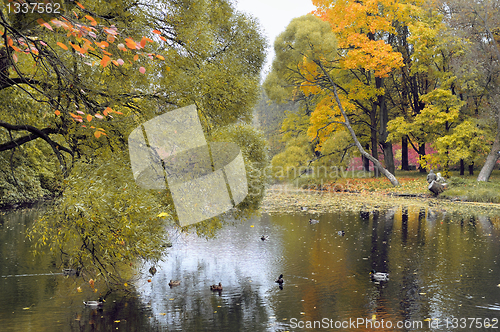 Image of Autumn landscape. Russia