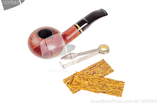 Image of Smoking pipe, tobacco