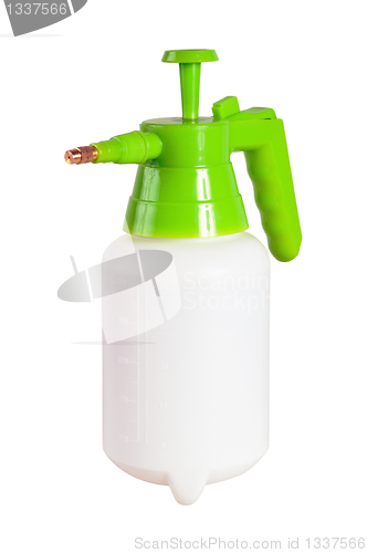 Image of Spray bottle with a measured scale