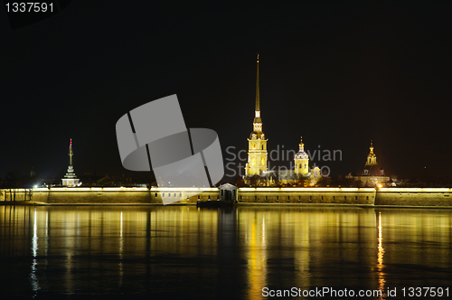 Image of Saint Petersburg, Russia, night view