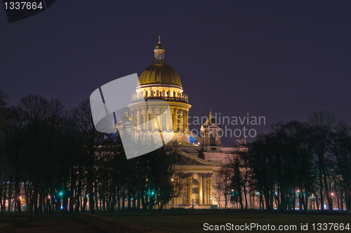 Image of Saint Petersburg, Russia, night view