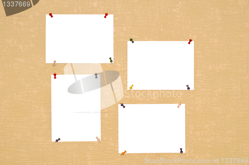 Image of Empty picture frames on the wall