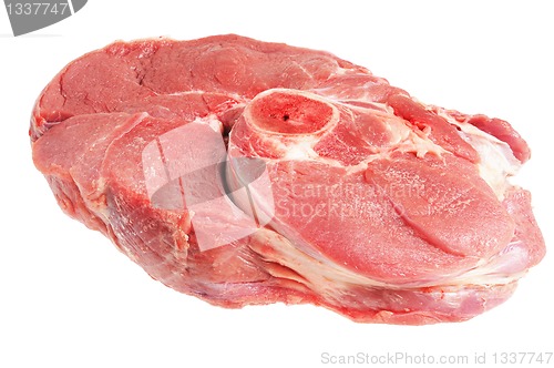 Image of Raw steak with bone