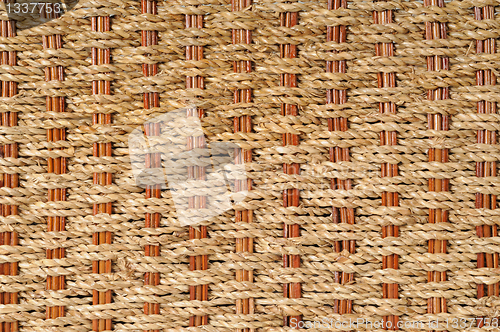 Image of Woven basket background
