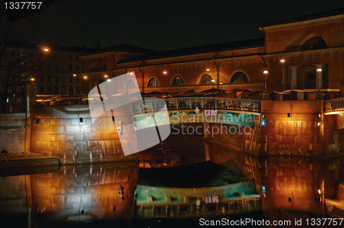 Image of Saint Petersburg, Russia, night view