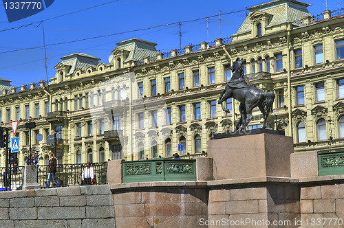 Image of Russia, Saint-Petersburg, Anichkov Bridge