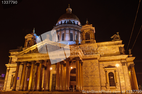 Image of Saint Petersburg, Russia, night view